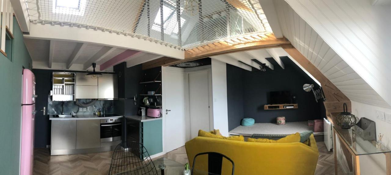Catamaran - Duplex Atypique Avec Parking Apartment Vannes Bagian luar foto