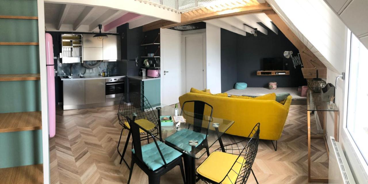 Catamaran - Duplex Atypique Avec Parking Apartment Vannes Bagian luar foto